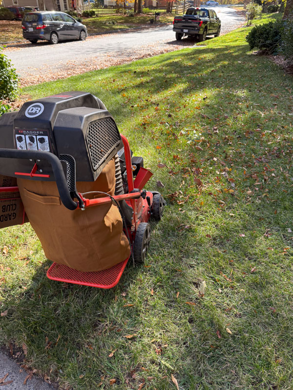 The Osiris Leaf Muncher in action